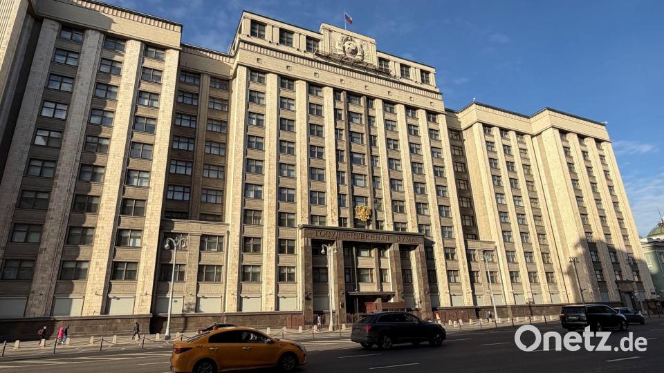 Mehr als Dreiviertel der Sitze in der Staatsduma bekommt Geeintes Russland. (Archivbild) Bild: Ulf Mauder/dpa
