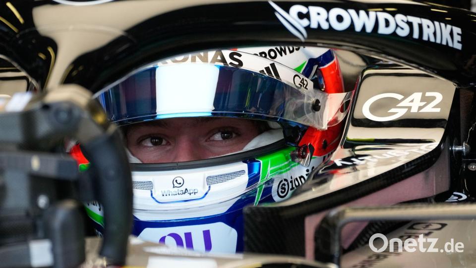 Kimi Antonelli hilflos: „Warum können wir's nicht reparieren?“ Bild: Darko Bandic/AP/dpa
