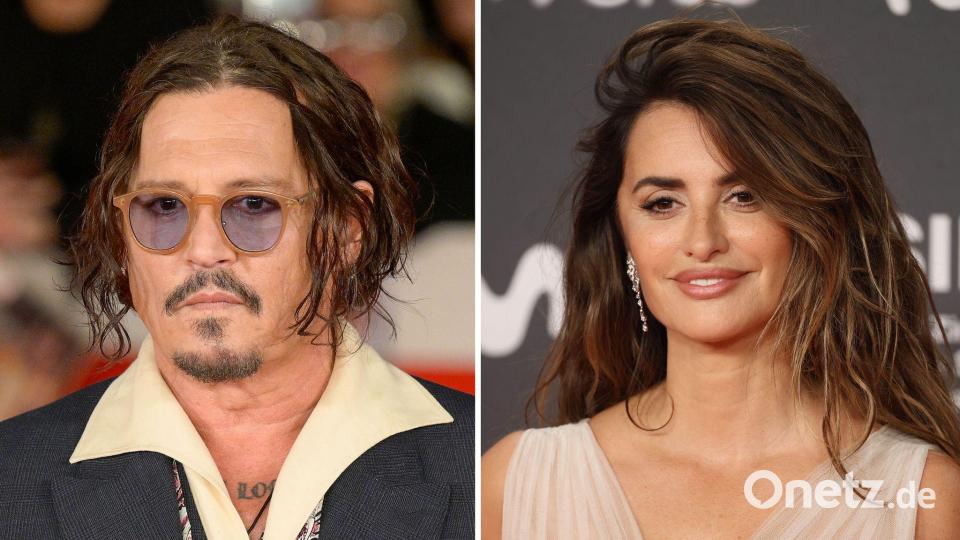 Penélope Cruz und Johnny Depp stehen für „Day Drinker“ zum vierten Mal gemeinsam vor der Kamera (Archivfoto) Bild: Fabrizio Corradetti/Raúl Terrel/LPS via ZUMA Press Wire/Europa Press/dpa