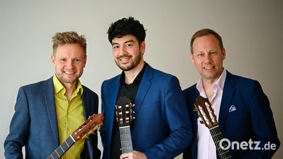 Das Alegrías Guitar Trio begeistert mit virtuoser Musik. Bild: Kazuo sato