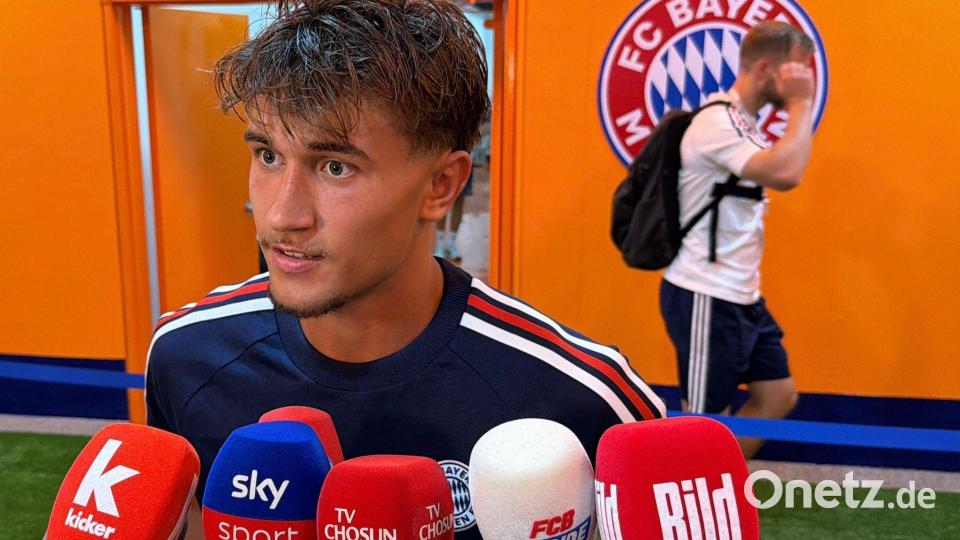 Gefragter Mann in zwei Teams: Bayern-Profi Bischof. (Archivbild) Bild: Christian Kunz/dpa