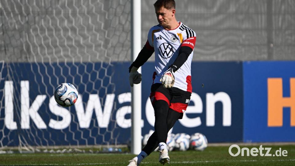 Torwart Alexander Nübel steht vor seinem vierten Länderspieleinsatz. Bild: Federico Gambarini/dpa