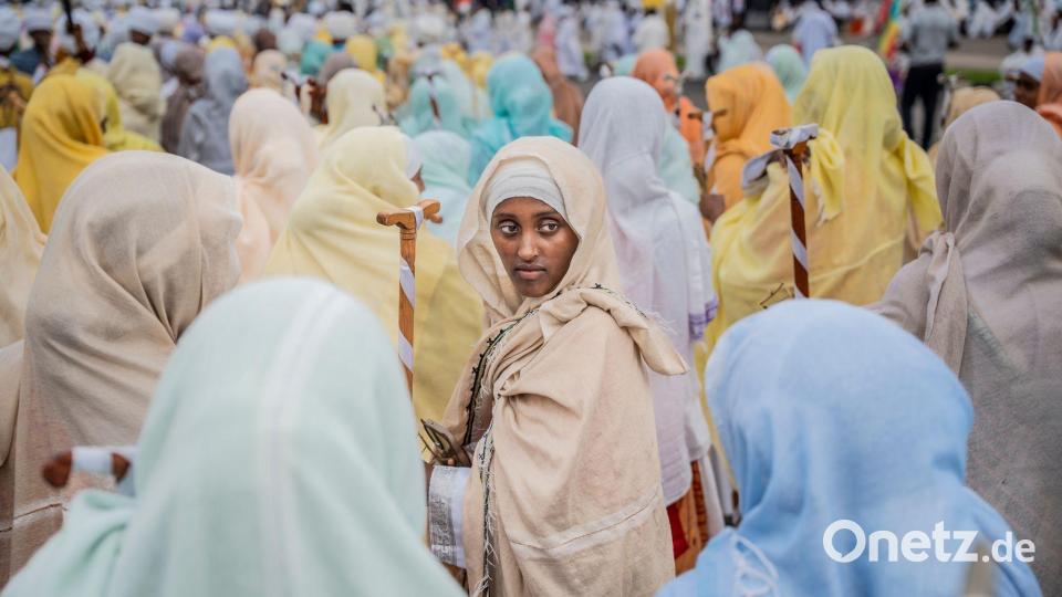 Meskel in Äthiopien Bild: Amanuel Sileshi/AP/dpa