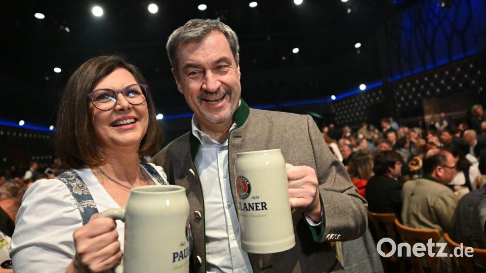 CSU-Chef Söder hat Aigner schon im April ins Gespräch gebracht. Bild: Peter Kneffel/dpa