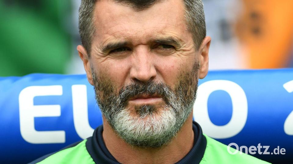 Widerspricht dem City-Meisterkapitän Rodri: Manchester-United-Legende Roy Keane. (Archivbild) Bild: Filip Singer/epa/dpa