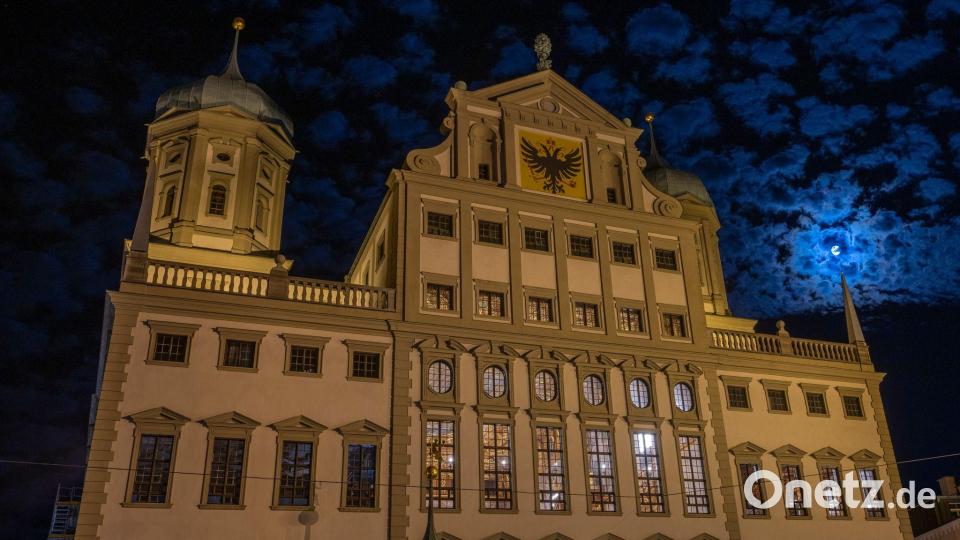 Das Augsburger Rathaus war lange Zeit des höchste nicht-kirchliche Gebäude in Deutschland. Bild: Stefan Puchner/dpa