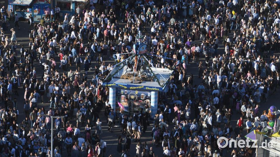 Voll, voller, Oktoberfest. Bild: Felix Hörhager/dpa