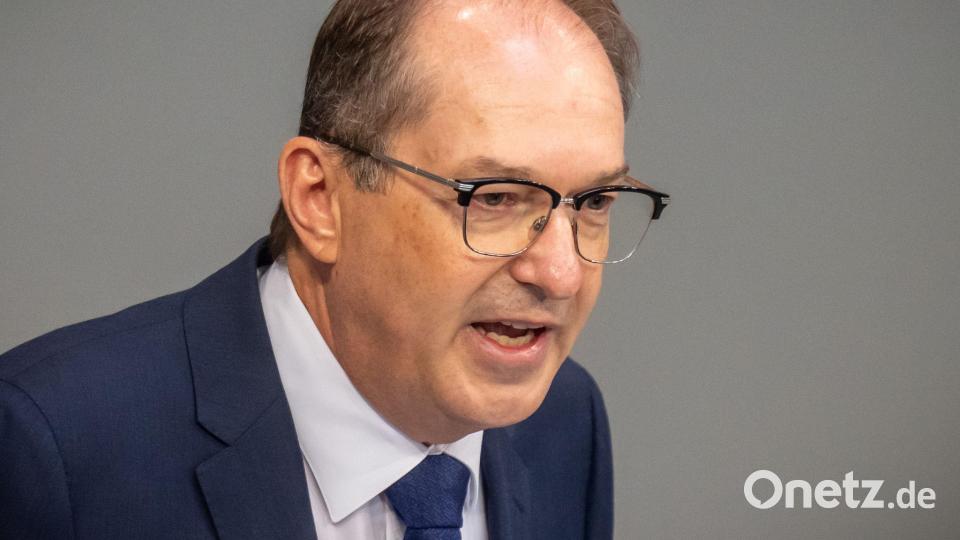 Innenminister Alexander Dobrindt war zu Gast bei „Maybrit Illner“. (Archivbild) Bild: Michael Kappeler/dpa