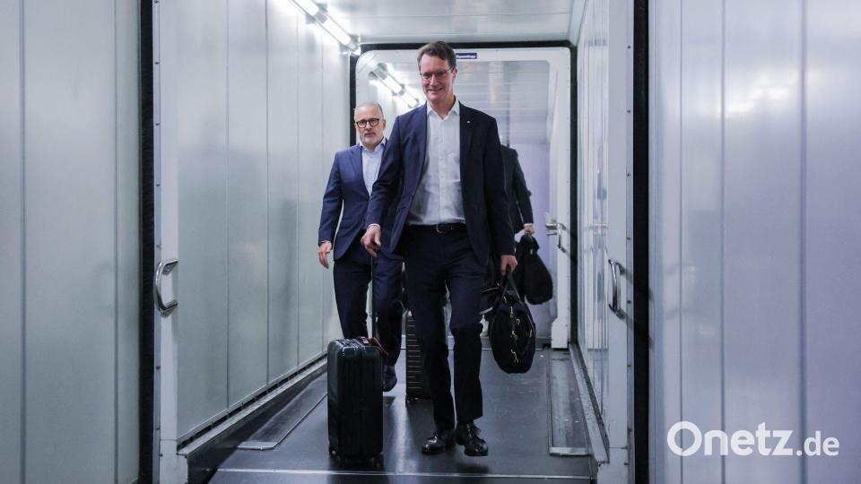 „Keine Region ist gesellschaftlich und wirtschaftlich so eng mit der Türkei verbunden wie Nordrhein-Westfalen“, sagte Wüst zum Auftakt seiner Reise. Bild: Rolf Vennenbernd/dpa