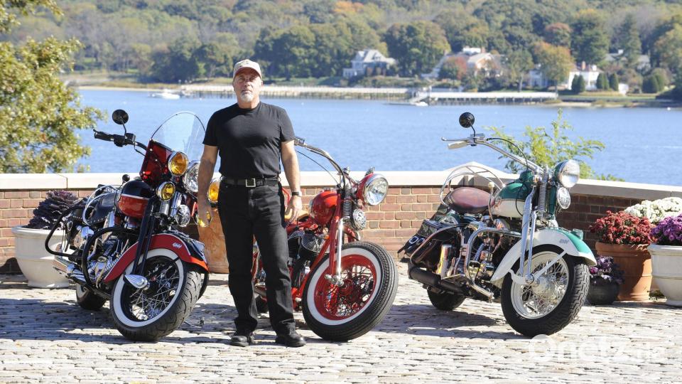 Billy Joel hat über Jahre Motorräder gesammelt. Die sollen nun versteigert werden. Bild: ---/Gooding Christie’s/dpa