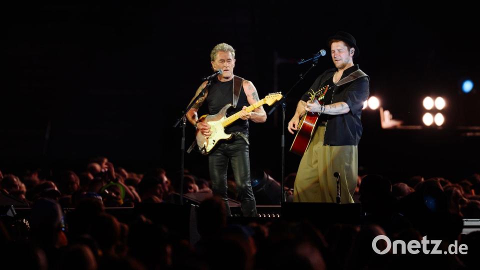 Oerding und Maffay bringen ein gemeinsames Album heraus. (Archivbild) Bild: Gregor Fischer/dpa