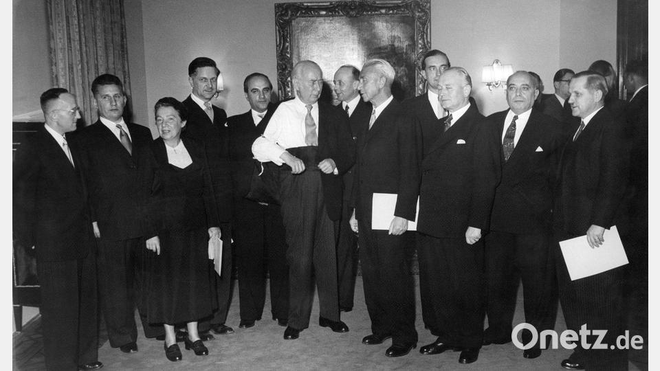 Am 28. September 1951 wurde das Gericht feierlich eröffnet. (Archivbild) Bild: Dpa/dpa