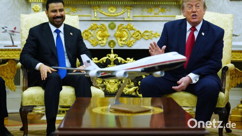 Die USA drängen bei Iraks Ministerpräsident al-Saidi weiter auf die Entwaffnung von Milizen. (Archivbild) Bild: Julia Demaree Nikhinson/AP/dpa
