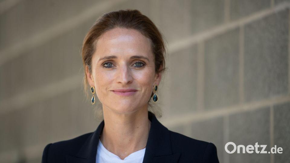 Verena Pausder, Chefin des Startup-Verbands, sieht Erfolge, dringt aber auf bessere Rahmenbedingungen. (Archivbild) Bild: Marijan Murat/dpa