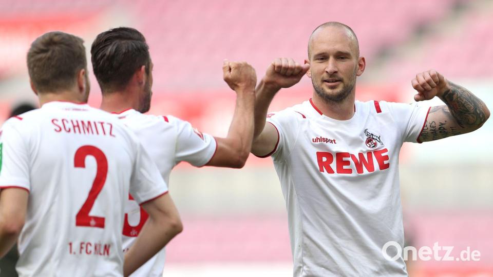 Toni Leistner pielte 2020 für den 1. FC Köln. (Archivbild) Bild: Lars Baron/Getty/Pool/dpa