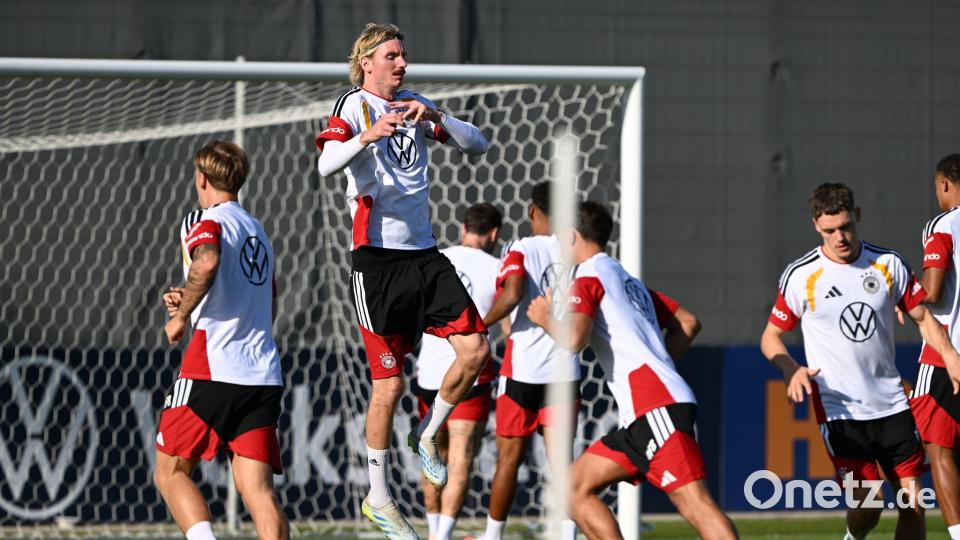 Die DFB-Elf bereitet sich auf das dritte Gruppenspiel in der Nations League vor. Bild: Federico Gambarini/dpa
