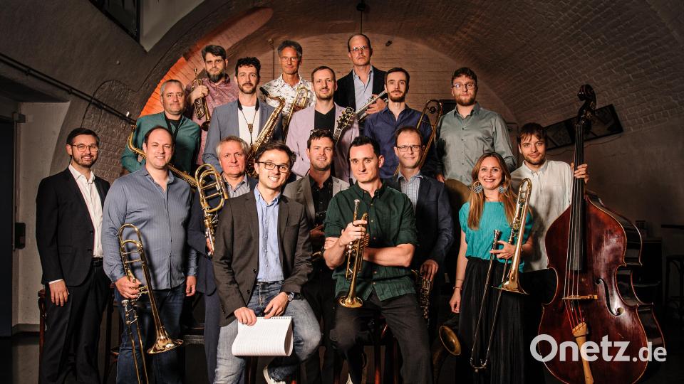 Die Munich Lab Band eröffnet das Jazzfestival Jazzarise in Amberg. Bild: Konstantin Kern