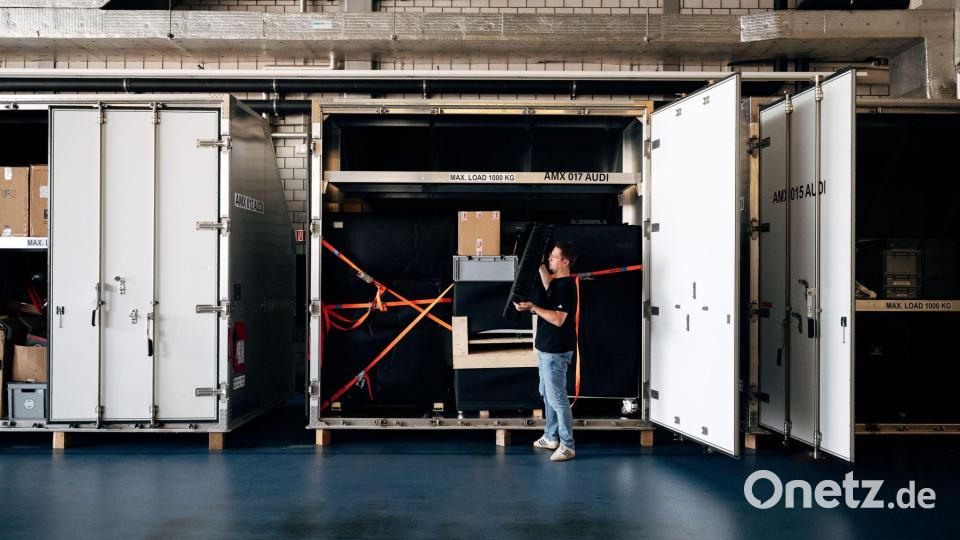 In der Formel 1 muss alles bestens verpackt sein. Bild: Audi Revolut F1 Team/dpa