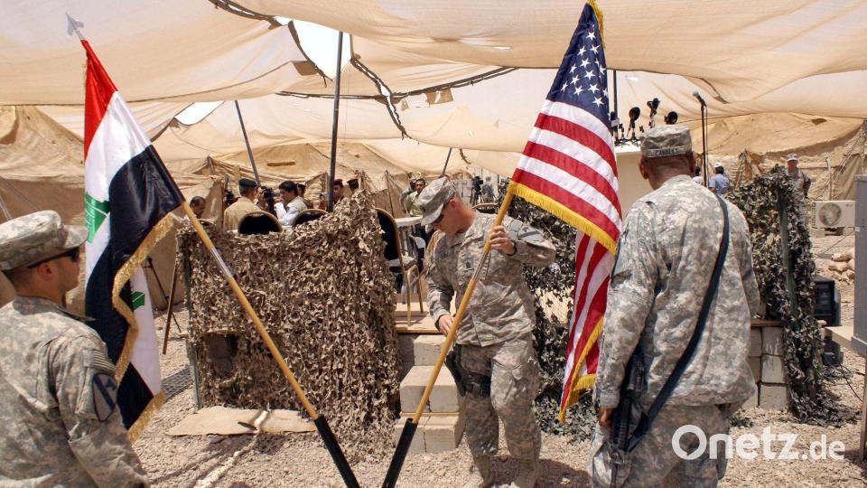 Der US-Truppenabzug wurde bereits 2024 beschlossen. (Archivbild) Bild: Haider Al-Assadee/EPA/dpa