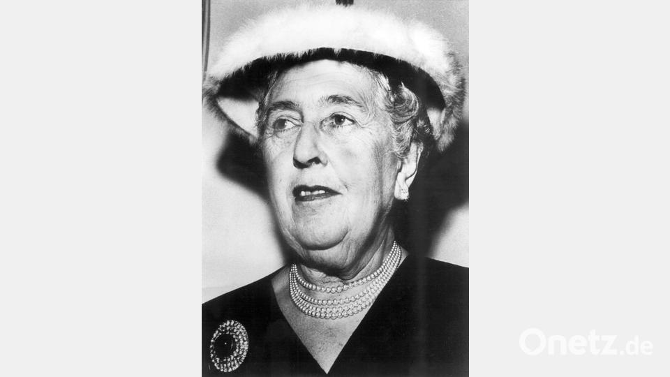 Die Schöpferin von Miss Marple ist Agatha Christie - sie gilt als eine der erfolgreichsten Autoren der Literaturgeschichte. (Archivbild) Bild: DB/dpa