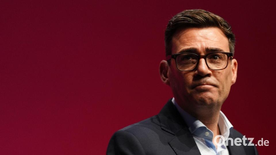 Warnt vor Vorverurteilung gegen Manchester City: Großbritanniens Premierminister Andy Burnham. Bild: Annabel Lee-Ellis/PA Wire/dpa