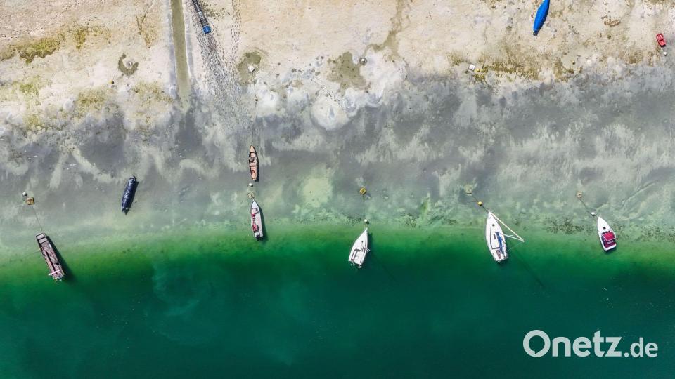Die Trockenheit sorgt für niedrige Wasserstände am Bodensee. (Archivbild) Bild: Marius Bulling/onw-images/dpa
