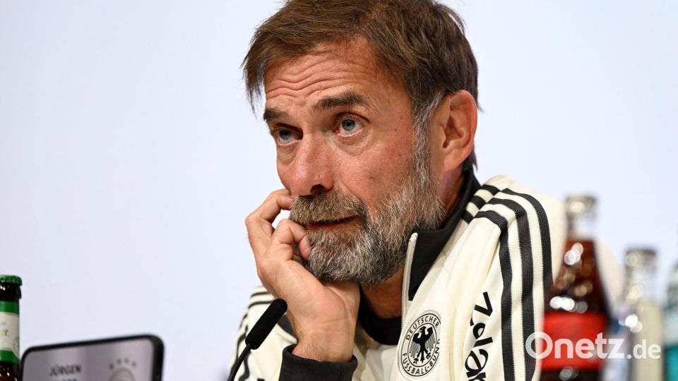 Bundestrainer Jürgen Klopp hat großen Respekt vor Manchester City und dessen Ex-Trainer Pep Guardiola. Bild: Sven Hoppe/dpa