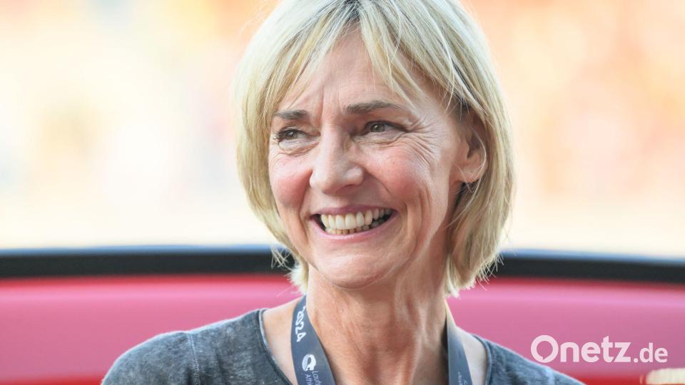 Lebt heute in Berlin: die zweimalige Weitsprung-Olympiasiegerin Heike Drechsler. (Archivbild) Bild: Robert Michael/dpa
