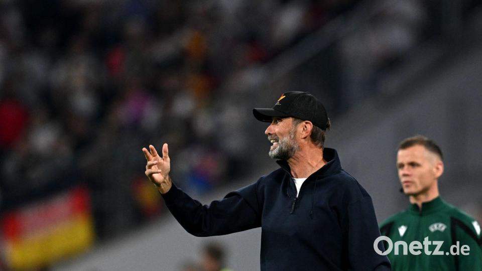 Verhalf schon einer Reihe von Nationalspielern zum Debüt: Bundestrainer Jürgen Klopp. Bild: Sven Hoppe/dpa