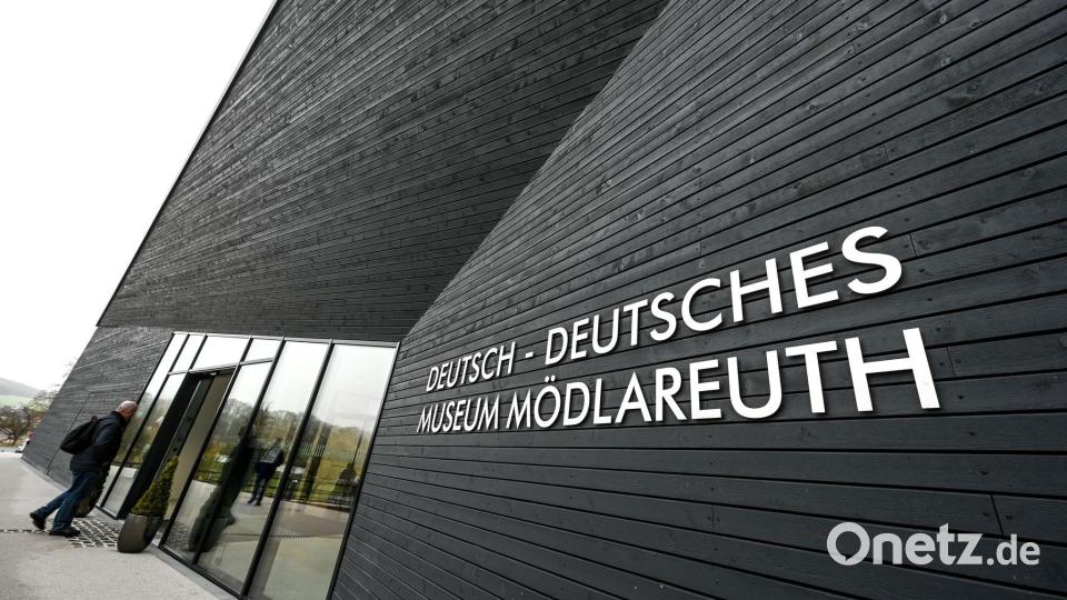 Der Neubau des Museums Mödlareuth öffnete 2025. (Archivbild) Bild: Heiko Rebsch/dpa