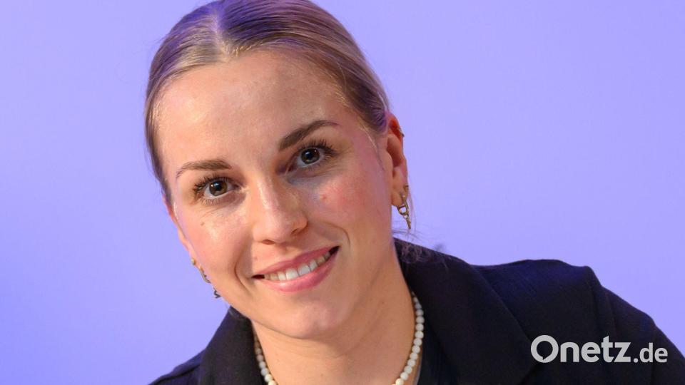 Emma Hinze und Maximilian Levy haben geheiratet. (Archivbild) Bild: Patrick Pleul/dpa