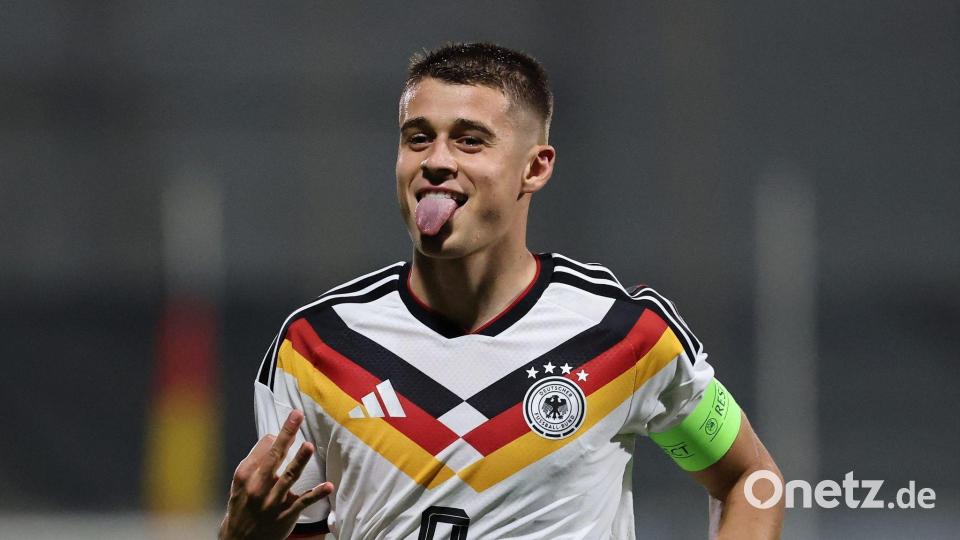 Drei Tore - und bald bei Klopp? Nicolo Tresoldi. Bild: Domenic Aquilina/dpa