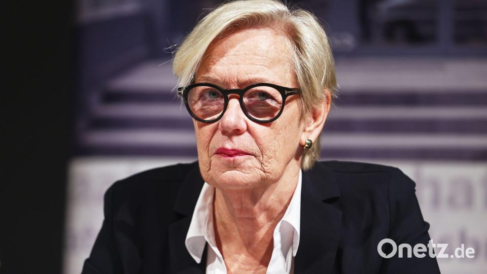 Von einem gigantischen Geldwäsche-Konstrukt berichtete Stephanie Thien, Leiterin des Landesamt zur Bekämpfung der Finanzkriminalität. Bild: Oliver Berg/dpa