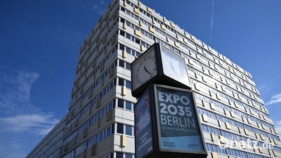 Die Gespräche zwischen Linke, SPD und Grünen fanden im Haus der Statistik nahe dem Alexanderplatz statt. Bild: Soeren Stache/dpa