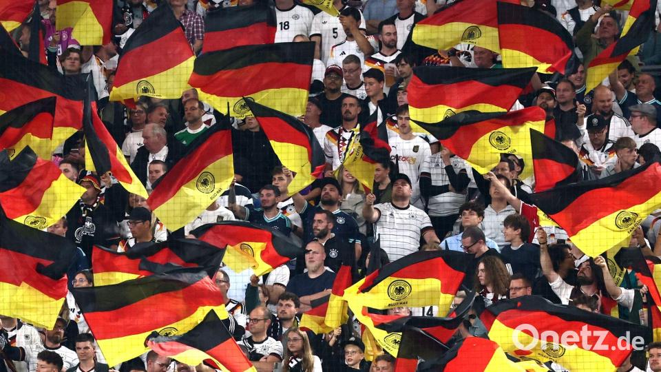 Die Stimmung in der Allianz Arena war hervorragend. Bild: Christian Charisius/dpa