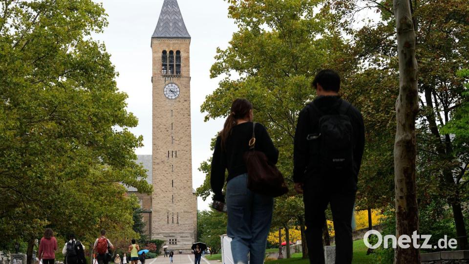 Die Cornell-Universität gehört zur prestigeträchtigen Ivy League. Bild: Matt Rourke/AP/dpa