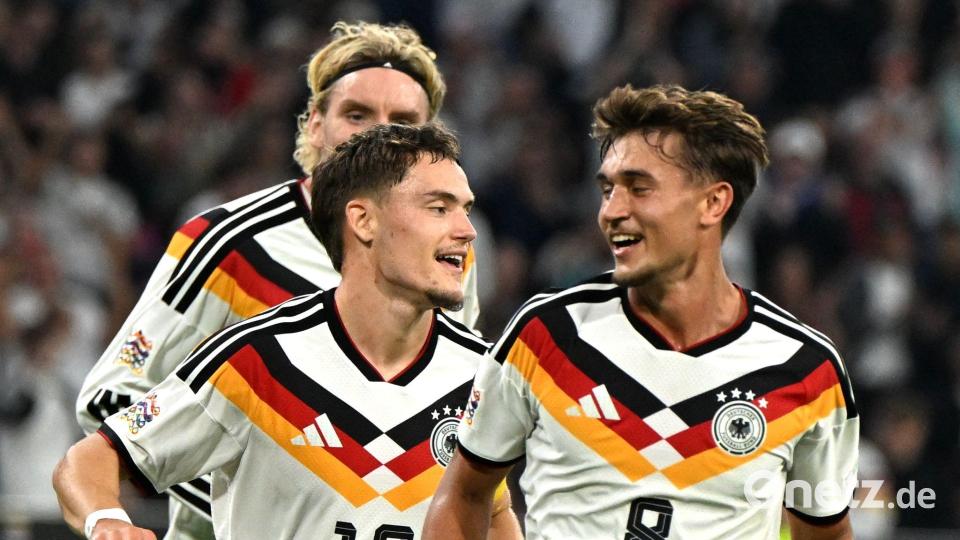 Florian Wirtz (17) zeigte gegen Serbien eine sehr gute Leistung. Bild: Sven Hoppe/dpa