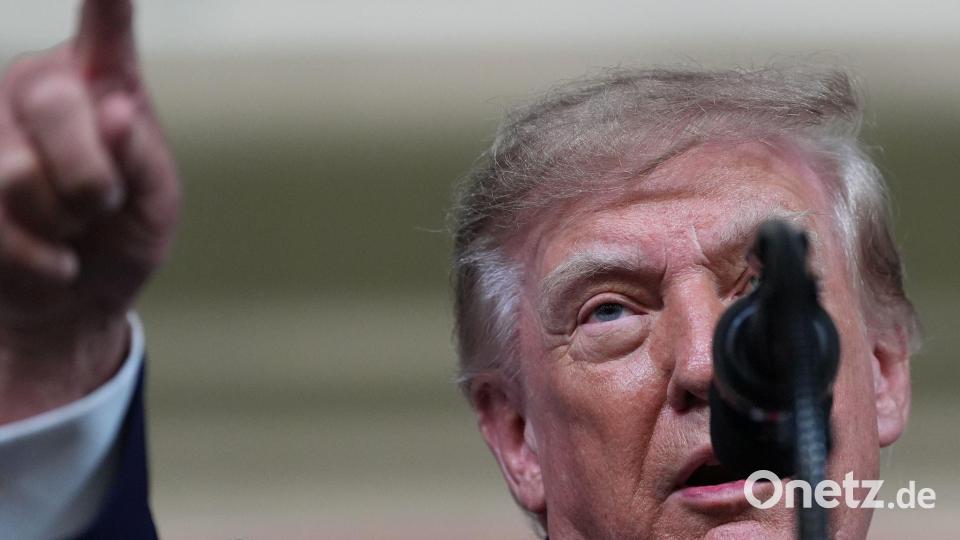 Gut einen Monat vor den wichtigen Midterms tourt Trump durchs Land. Bild: Alex Brandon/AP/dpa