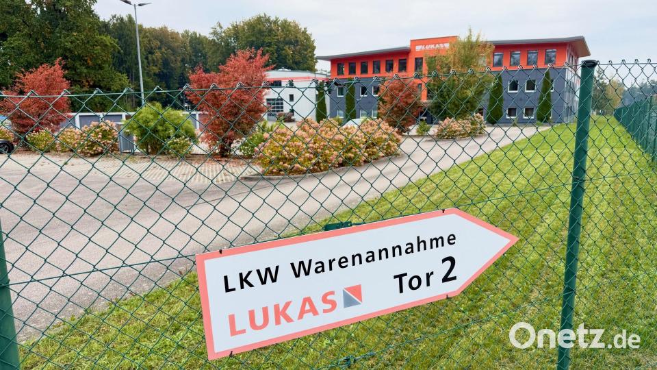 Das Areal der insolventen Lukas Anlagenbau steht vor dem Verkauf. Wenn die Gläubigerversammlung dem Anfang Dezember zustimmt. Bild: Gabi Schönberger