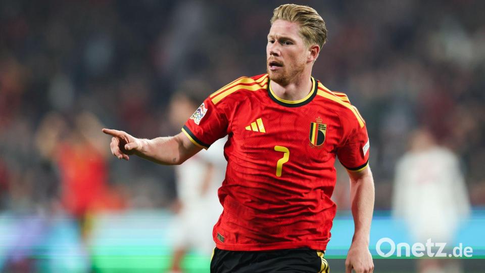 Kevin De Bruyne wurde gegen die Türkei zum Matchwinner. Bild: Bruno Fahy/Belga/dpa