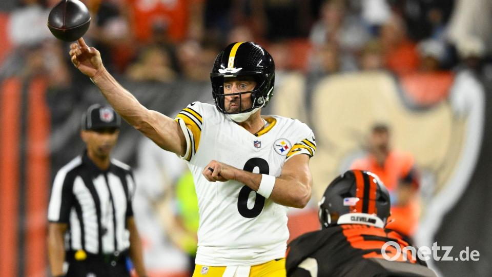 NFL-Altmeister Aaron Rodgers wird seine Karriere nach der Saison beenden. Bild: David Richard/AP/dpa