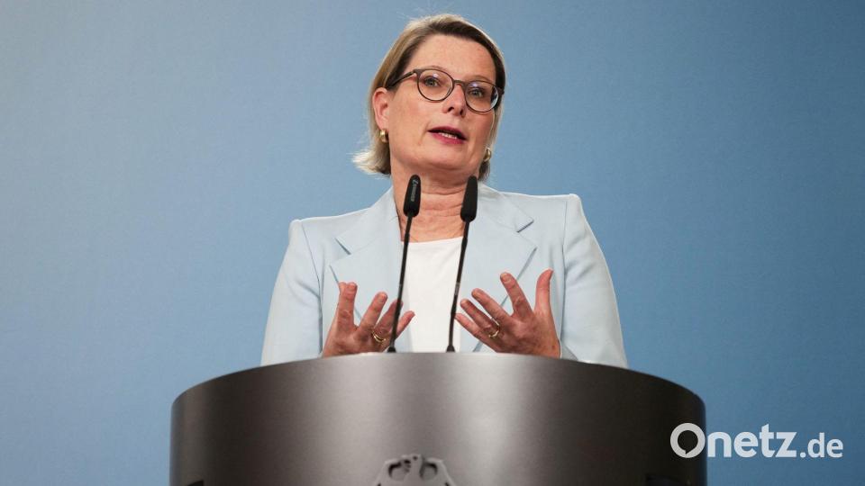 Deutschland hänge im Gewaltschutz hinterher, sagte Hubig im Mai dieses Jahres, noch vor der Verabschiedung einer Reform des Gewaltschutzgesetzes. (Archivfoto) Bild: Sven Kaeuler/dpa