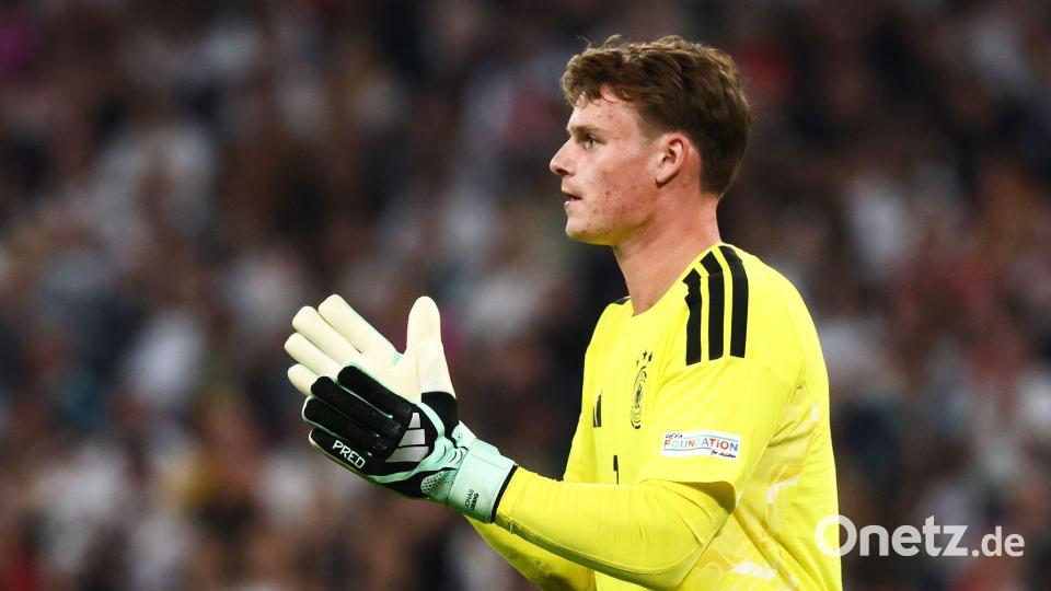 Jonas Urbig bekommt die nächste Chance im DFB-Trikot. Bild: Christian Charisius/dpa