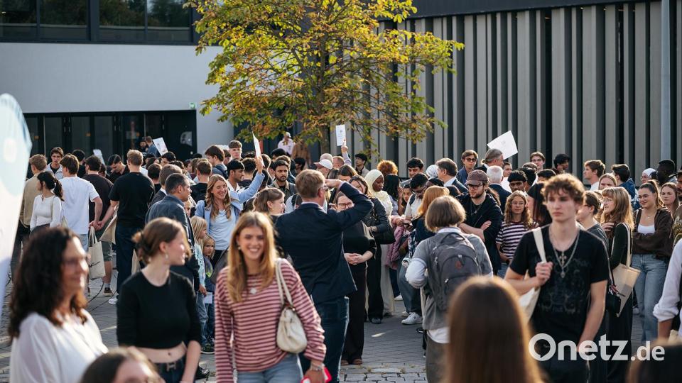 In Weiden starten rund 582 Studierende ihr Studium Bild: Selting/OTH Amberg-Weiden