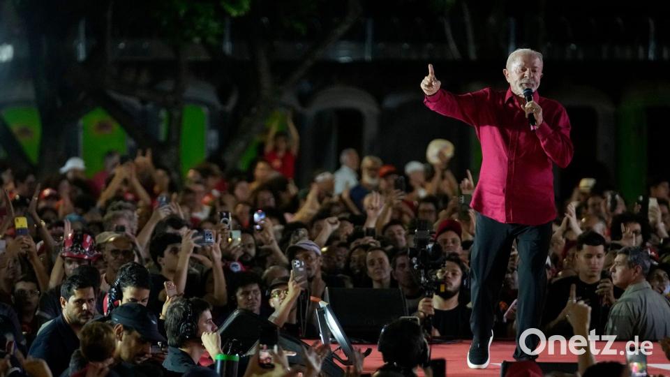 Lula möchte trotz seines hohen Alters von 80 Jahren wiedergewählt werden. (Archivbild) Bild: Eraldo Peres/AP/dpa