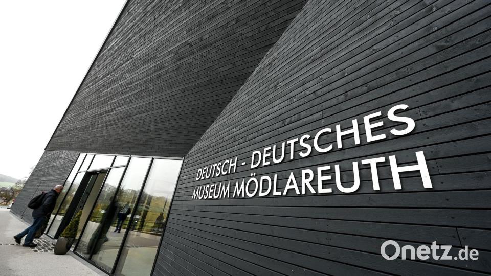 Der Neubau des Museums Mödlareuth öffnete 2025. (Archivbild) Bild: Heiko Rebsch/dpa
