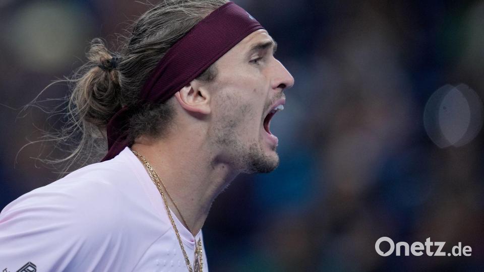 Alexander Zverev musste mal wieder eine Niederlage einstecken. Bild: Achmad Ibrahim/AP/dpa
