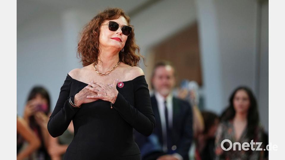 Susan Sarandon gibt sich beim Filmfestival in Venedig kämpferisch. (Archivbild) Bild: Alessandra Tarantino/Invision/AP/dpa