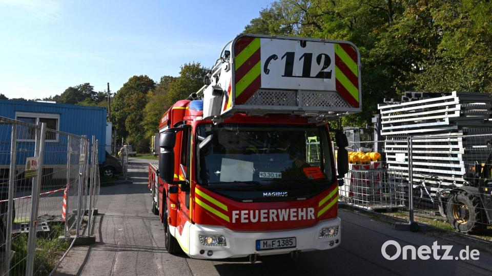 Es gab einen Rettungseinsatz. Bild: Felix Hörhager/dpa