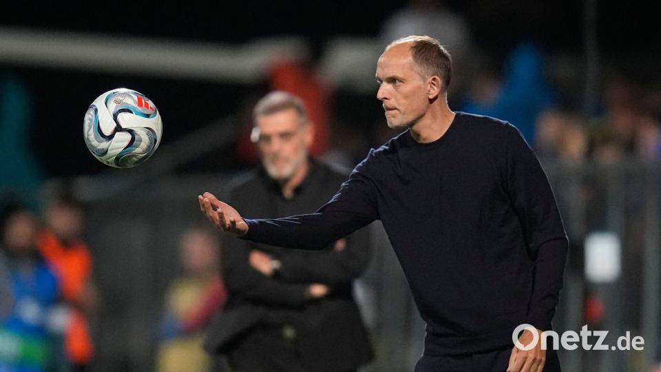 Sah eine überragende englische Mannschaft: Trainer Thomas Tuchel. Bild: Darko Bandic/AP/dpa
